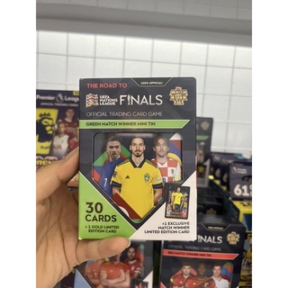 [ Mini tin ] Hộp Thẻ Nhỏ Mini Tin Match Attax 101 UEFA Nations League Mùa 22/23 ( 30 Thẻ )
