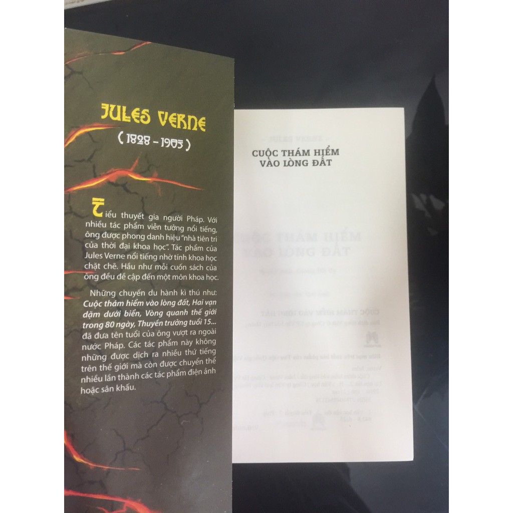 Ảnh Sách - Cuộc thám hiểm vào lòng đất (Jules Verne) 3