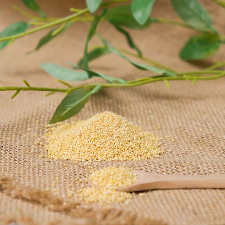 Hạt kê nếp vàng thượng hạng JINDO 1kg giúp cơ thể khoẻ mạnh