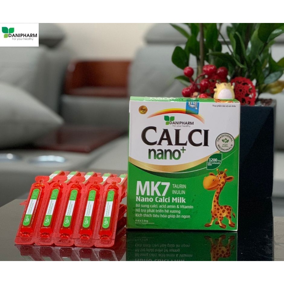 Ưu điểm của Canxi Milk Nano MK7 Danipharm