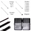 11PCS Precision Screwdriver Set Mini Bijoutiers Montres Lunettes Réparations Kit