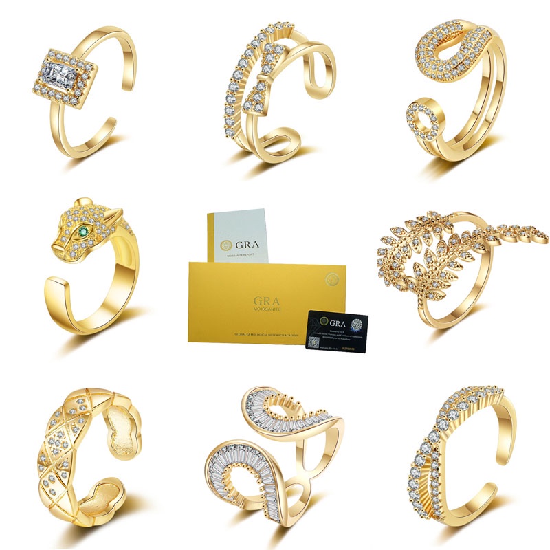 Gold-Plated Ring by pamelamoissanitesx.vn