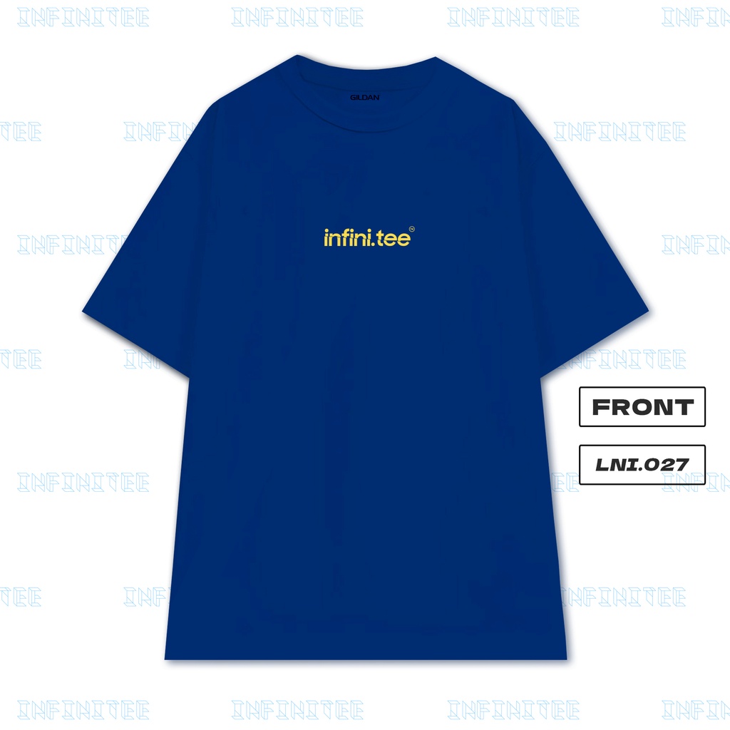 Áo thun INFINITEE Lni0027, Thun 100% Cotton - form rộng Unisex.