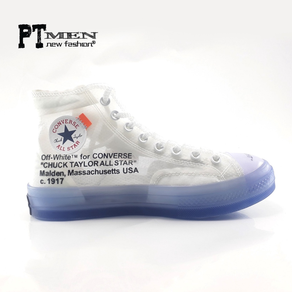 Giày converse outlet x off white