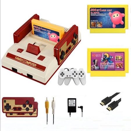 Combo 2 máy game điện tử 4 nút HDMI