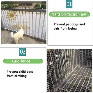 Lưới bảo vệ gắn cửa sổ/ban công/cầu thang, lưới cách ly an toàn