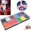 Hộp 12 Màu Vẽ Mặt Và Cơ Thể Hóa Trang Halloween Độc Đáo