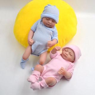 Búp bê em bé sơ sinh 28cm kèm quần áo chân thật