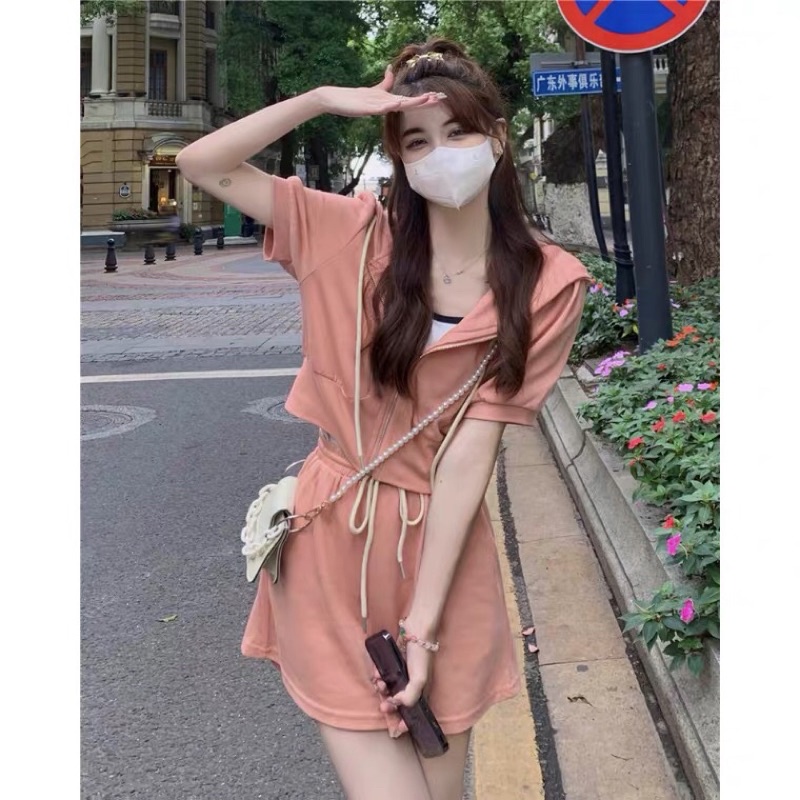 Set croptop cá tính nhiều màu sắc