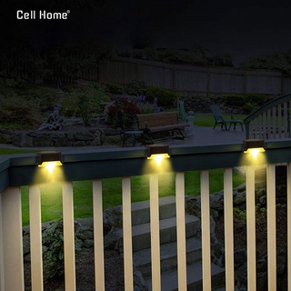Ảnh 4 – Đèn Led Năng Lượng Mặt Trời Chống Thấm Nước Gắn Hàng Rào / Cầu Thang / Hành Lang / Sân Vườn
