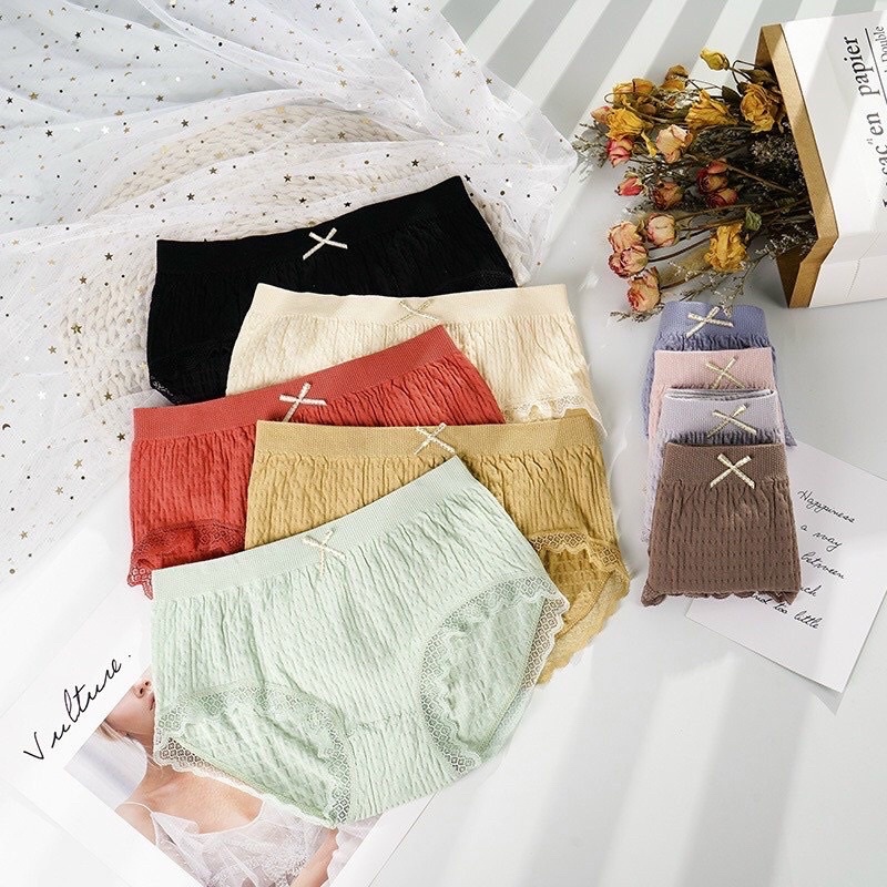 COMBO 10 QUẦN LÓT COTTON NHĂN CO DÃN 4 CHIỀU MS556