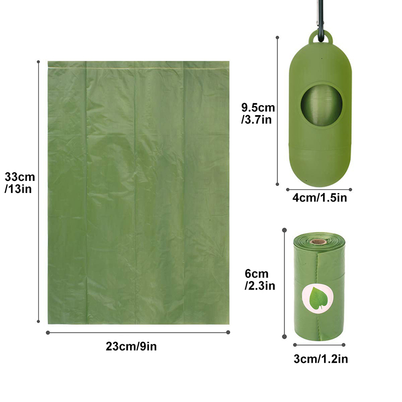 Túi đựng chất thải chó Rolls Pet thân thiện môi trường, phân hủy sinh học, dùng ngoài trời