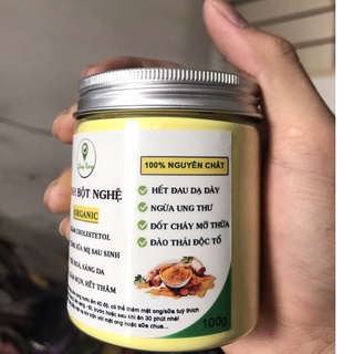 Tinh Bột Nghệ Vàng Nguyên Chất Organic Từ Bột Nghệ Tươi SẠCH