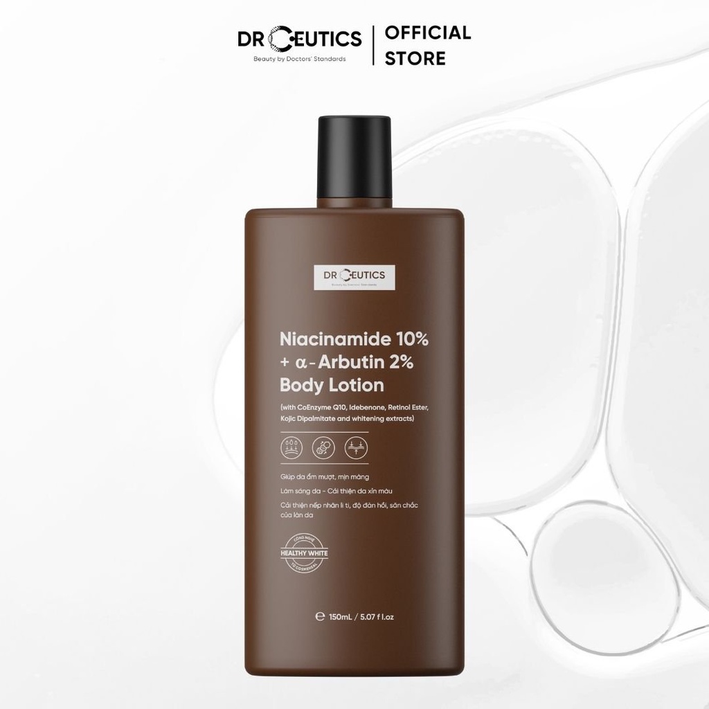 Ảnh DRCEUTICS Sữa Dưỡng Thể Trắng Da DrCeutics Body Lotion Healthy White (200ml) 3