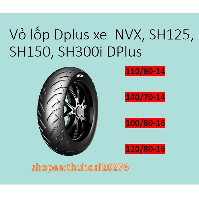 Lốp xe Dplus chính hãng cho xe SH, NVX | Shopee Việt Nam