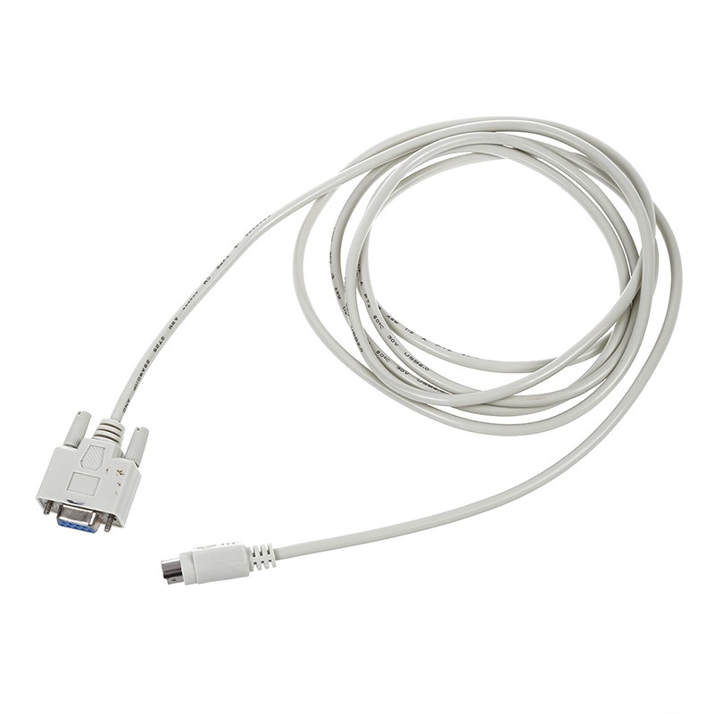 Dây cáp chuyển đổi db9p sang 8p mini din rs232 8.2 ft cho plc dvp-eh