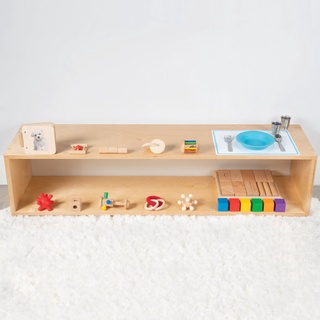 kệ gỗ montessori Đựng Đồ Chơi Cho Bé, Đồ Dùng Trẻ Em, Bỉm Sữa,Sách Vở