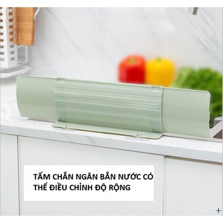 Tấm chắn nước bồn rửa bát, Tấm NHỰA gấp gọn ngăn giọt bắn dùng cho bồn rửa chén nhà bếp