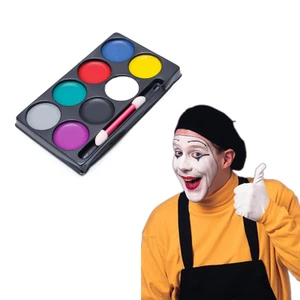 Bảng màu sơn vẽ cơ thể hóa trang 8 màu sắc độc đáo sáng tạo