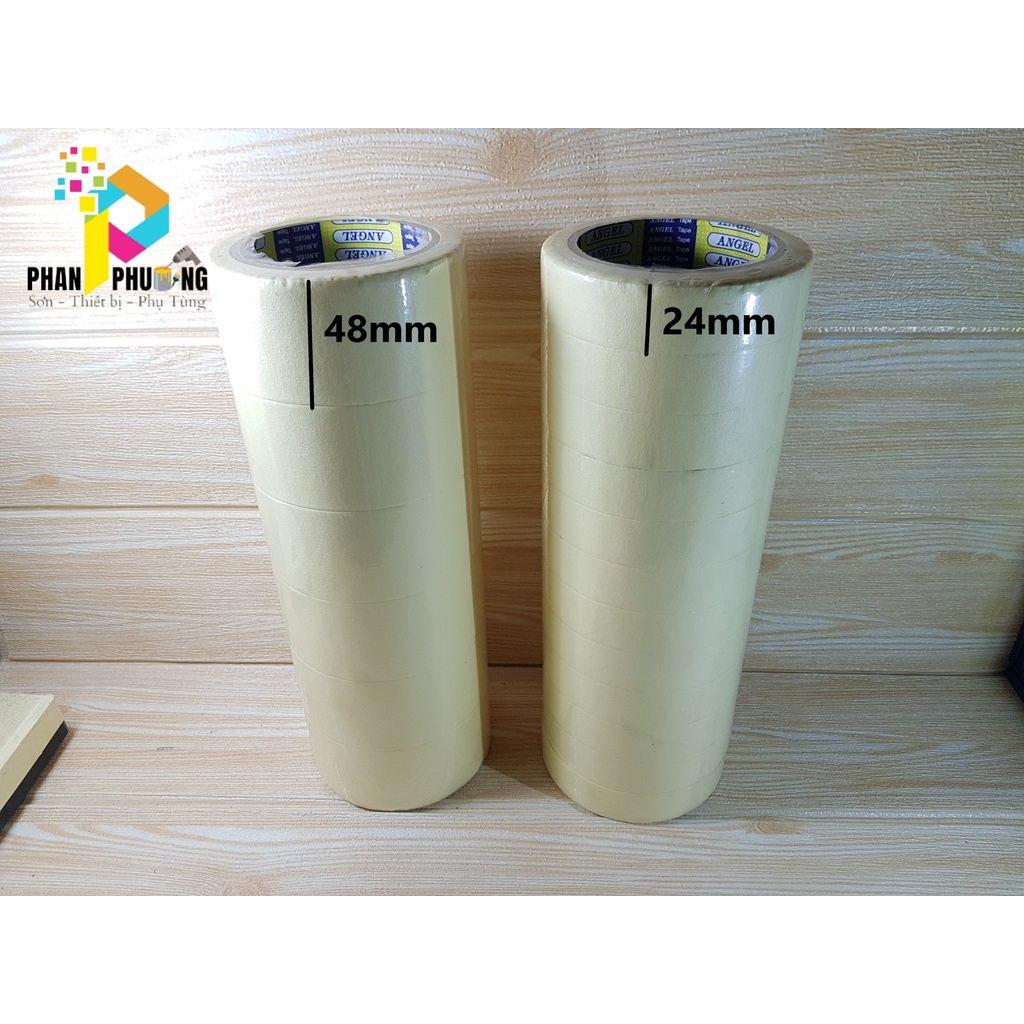 BĂNG KEO GIẤY 48mm / 24mm * 50 vòng