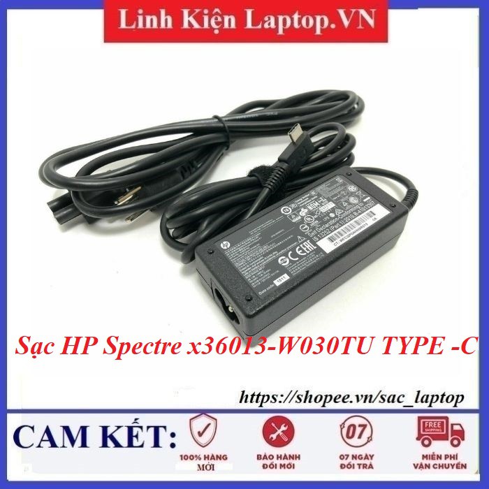 SẠC LAPTOP HP Spectre x36013-W030TU TYPE -C | Shopee Việt Nam