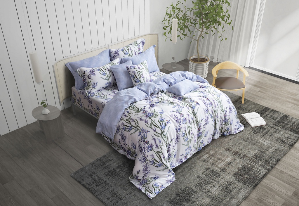 Mô tả Bộ Ga và kèm Vỏ Chăn Akemi Tencel Modal Ardent Sebelas, gồm 6 món (Super King/King/Queen) - 2