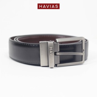 Nịt thắt lưng 2 mặt xoay HAVIAS Class8