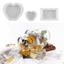 BTF Nhựa Khuôn Hình Chữ Nhật Hình Trái Tim Silicon Khung Ảnh Khuôn DIY Ảnh Silicon Dụng Cụ Làm Quà Lưu Niệm