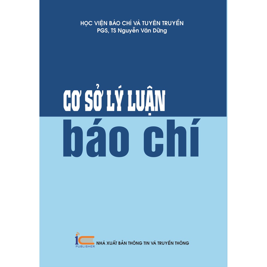Ảnh Sách Cơ sở lý luận báo chí 1