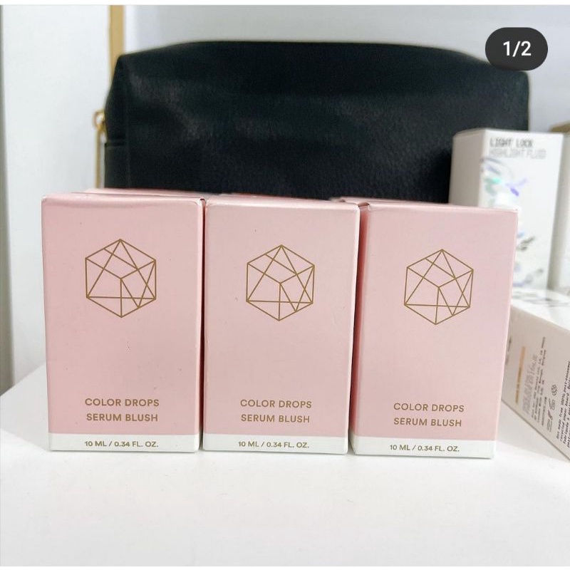 [ EM COSMETICS ] Má hồng dạng serum lỏng COLOR DROPS SERUM BLUSH ...
