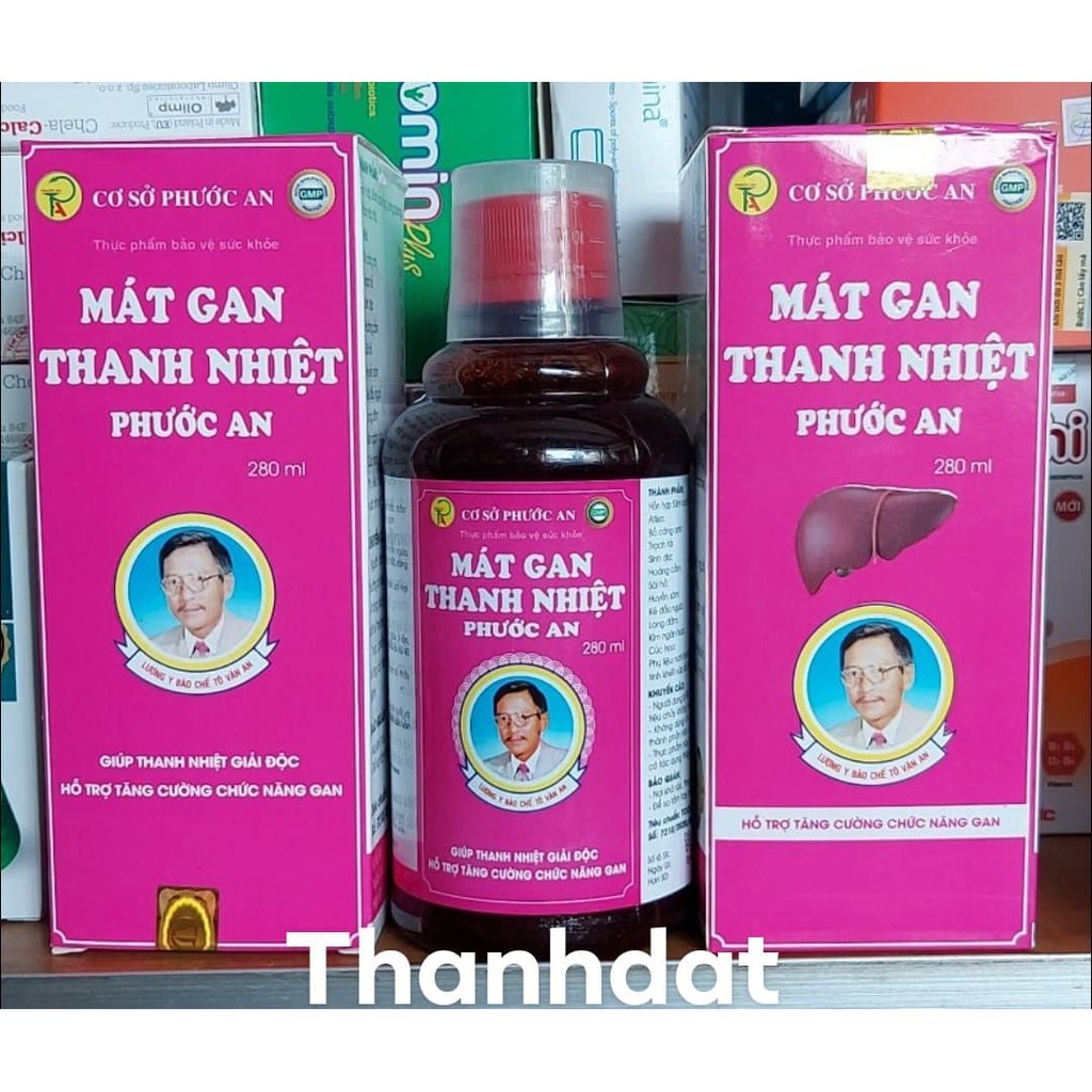 Sản Phẩm Thuốc Mát Gan Giải Độc Dạng Nước Phổ Biến