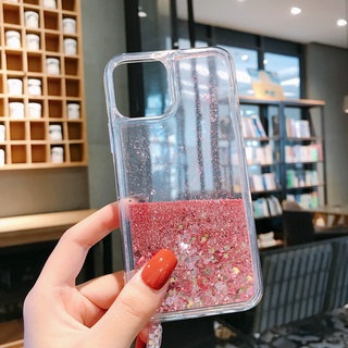 Ốp Điện Thoại Trong Suốt Chống Sốc Màu Trơn Họa Tiết Trái Tim Cho iPhone 13 12 11 Pro Max Mini XS XR X 8 7 6 Plus