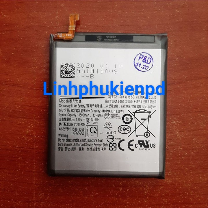 Pin thay thế SS Note 10 EB BN970ABU N970 Note 10 5G N970F SM N971 ...