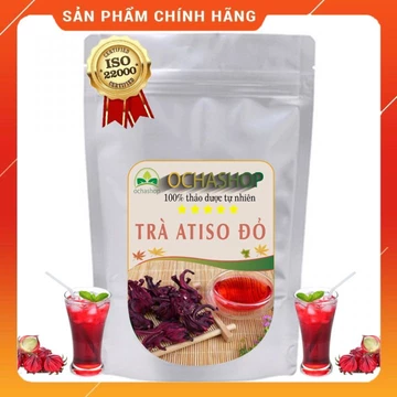 Trà hoa atiso đỏ khô [ LOẠI 1 ] túi zip 100gr , giúp hạ huyết áp , làm đẹp da