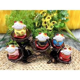 Tượng Mèo Sứ Thần Tài Maneki Neko và đế Tài Lộc Phát