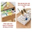 Set 4 Thanh chia ngăn tủ quần áo, ngăn kéo bàn làm việc sắp xếp đồ đạc gọn gàng 37x11cm
