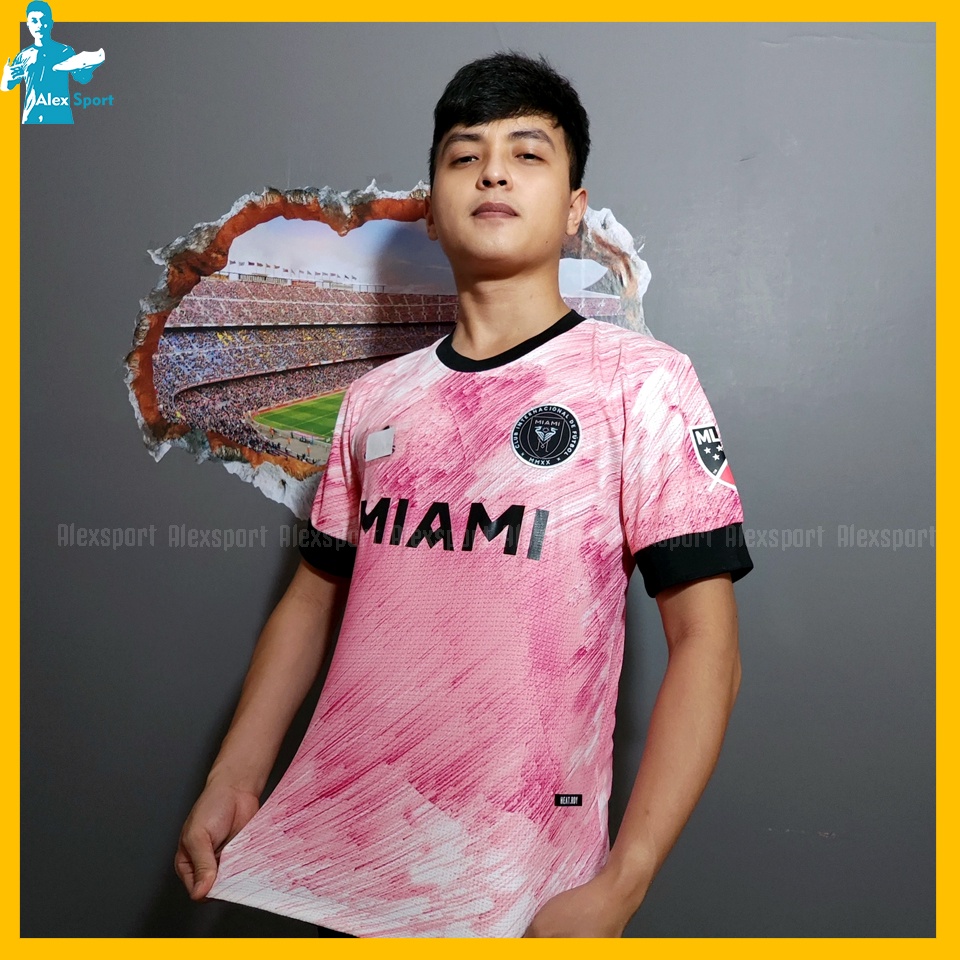 Bộ Quần Áo Bóng Đá Clb Miami Màu Hồng - Alex Sport | Shopee Việt Nam