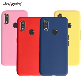 Ốp điện thoại TPU mềm màu trơn cho Oppo Realme 3 Realme 3i Realme3 Findx1825 Rmx1821 Realme3I Rmx1827