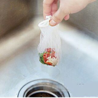 Túi lưới lọc rác bồn rửa chén