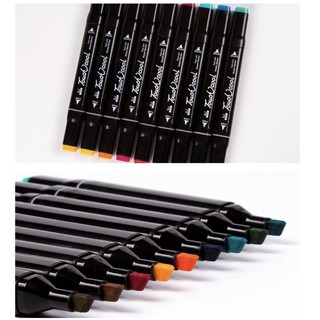 TOUCH COOL / TOUCH COLOR - Bộ bút lông hai đầu marker 30/40/60/80 màu 🐻💕 vẽ trang trí, vẽ tranh, lên ý tưởng thiết kế