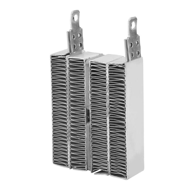 Rrianfo Điện trở làm nóng PTC 12V/24V cố định nhiệt độ với vỏ nhôm chuyên dụng 70W; 150W 74*22mm