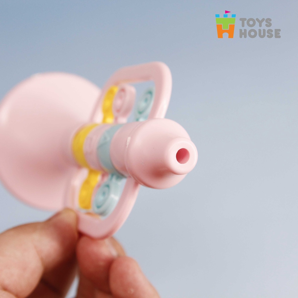 Mô tả Set đồ chơi 4 món Xúc xắc, lục lạc, kèn, trống Toyshouse dành cho bé từ sơ sinh 733A giúp bé phát triển thính giác - 6