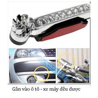 💥 BỘ 2 ĐÈN NĂNG LƯỢNG GIÓ TRANG TRÍ Ô TÔ 🔥 XE MÁY 💥- ĐỒ CHƠI Ô TÔ