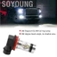Đèn Pha Chống Sương Mù H11 H8 100w 20 Bóng Led Dành Cho Xe Hơi
