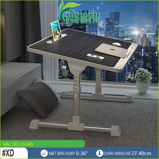 Bàn làm việc tại nhà, Bàn học sinh gấp gọn thông minh hiện đại Green Furni, Vân Gỗ ĐEN XDKUS