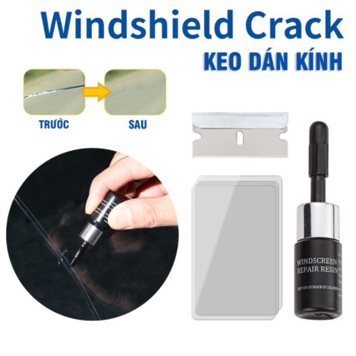 Keo Dán Kính 3D Windshield Crack: Giải Pháp Hiệu Quả Cho Sửa Chữa Vết Nứt