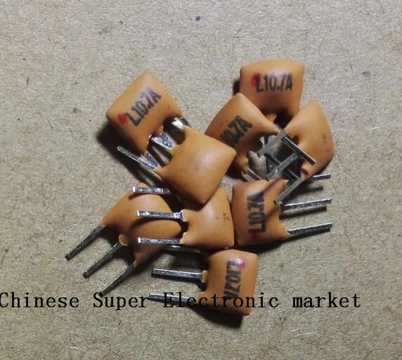 10PCS Ceramic Resonators DIP3 Ceramic filters LT10.7M 3P 10.7MHZ ZTT10