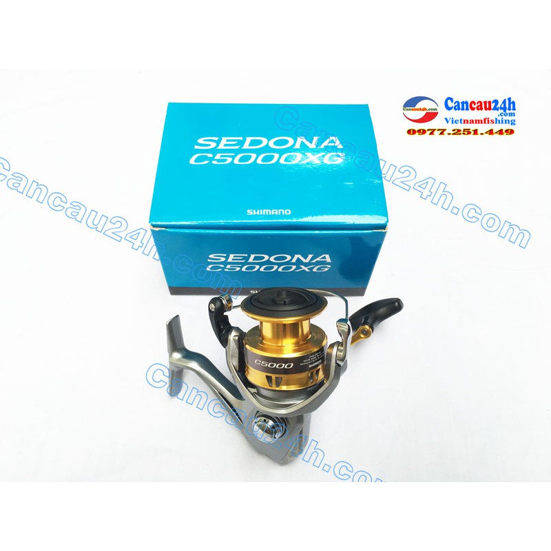 Máy câu cá Shimano Sedona C5000XG chính hãng | Việt Nam