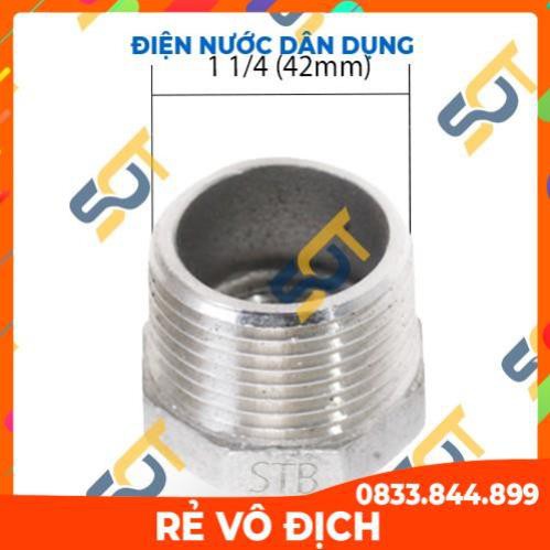 Cả rá inox sần - ren ngoài 1 1/4 (42), ren trong (tùy chọn) - (Inox ...