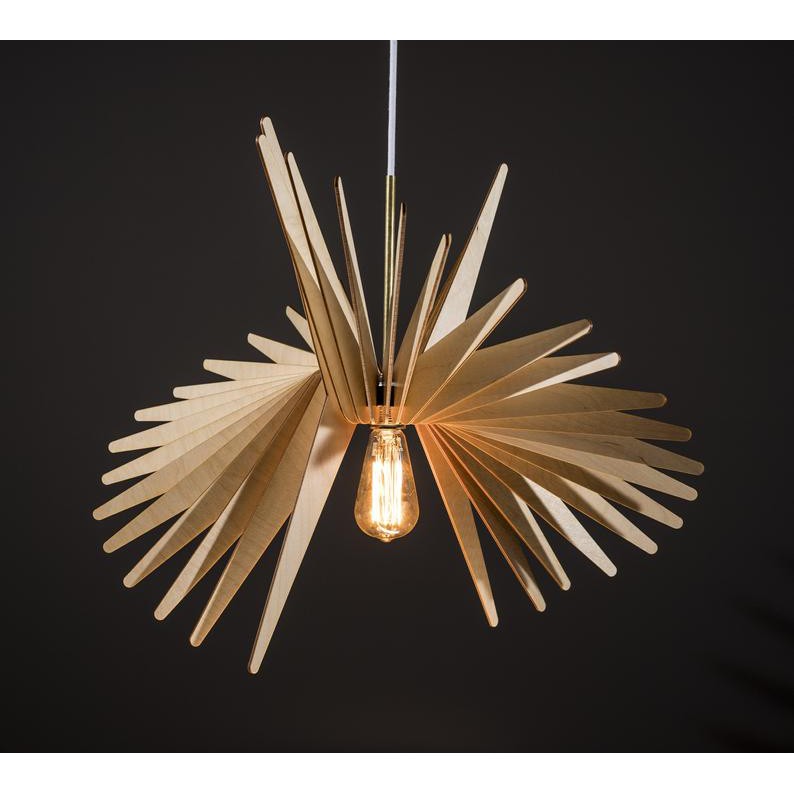 Đèn Gỗ DIY 016 decor nội thất nhà cửa